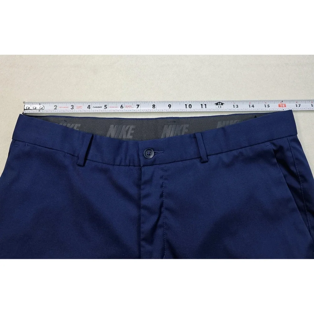 Nike Golf Pants‎ Mens 32x30 833194-410 Blue Stretch Chino Split Cuffs